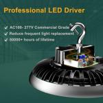 ACOHOOK 300W UFO LED High Bay Light 6-Pack