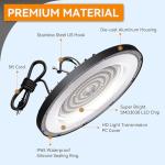 10 Pack 200W UFO LED High Bay Lights