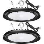 200W LED High Bay Light Fixture - 2 Pack