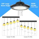 300W UFO LED High Bay Light - 45000lm