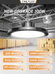 ONLYLUX 300W Ultra Bright LED High Bay Lights 8 Pack