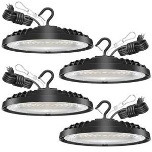 Flakeeper 150W UFO LED High Bay Light 4 Pack