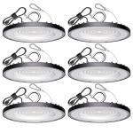 6 Pack 150W UFO LED High Bay Lights