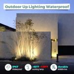 Low Voltage LED Landscape Well Lights - 6 Pack