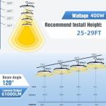 400W UFO LED High Bay Light Fixture