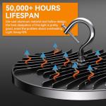 Yihuven UFO 250W LED High Bay Light 6-Pack