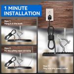 4 Pack 250W UFO LED High Bay Lights