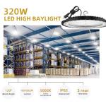 320W LED High Bay Light 4-Pack, 48000lm