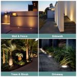 Low Voltage LED Landscape Well Lights - 6 Pack