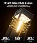 ALFIOT 8-Pack Bright Solar Pathway Lights