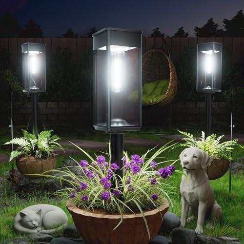 Ultra Bright Solar Pathway Lights - 8 Pack