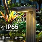 Solar Pathway Lights with Motion Sensor - 4 Pack