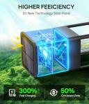 COXSENI Solar Pathway Lights, 6 Pack, Warm White