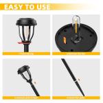 12 Pack Solar Pathway Lights - Auto On/Off