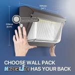 ZASTION 120W LED Wall Pack Light for Outdoors