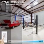 Xbuyee 2-Pack 150W High Bay LED Shop Lights