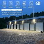 ZASTION 120W LED Wall Pack Light for Outdoors