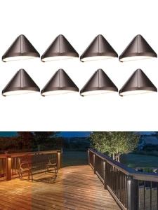 Leonlite 8-Pack Soft White LED Deck Lights
