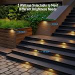 LEONLITE 8-Pack Dimmable LED Hardscape Lights