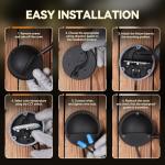 LEONLITE LED Low Voltage Deck Light, 6 Pack