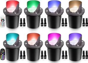 RGBW Color Changing Waterproof Landscape Well Lights