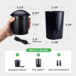 Adjustable LED In-Ground Landscape Lighting, 4 Pack