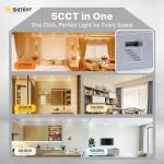 12 Pack Dimmable 6 Inch LED Recessed Lights