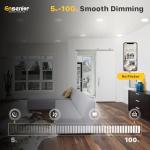 12 Pack Dimmable 6 Inch LED Recessed Lights