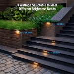 LEONLITE 7 Inch LED Low Voltage Landscape Lights