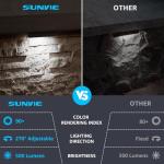 SUNVIE 7" 5W LED Hardscape Paver Light Pack