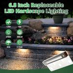 GKOLED 8-Pack Outdoor LED Hardscape Lights