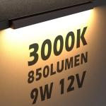 UL Listed 12" LED Hardscape Wall Light