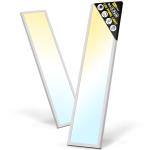 BeckTour 1x4 LED Flat Panel Light 2-Pack