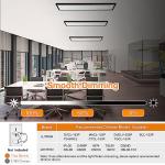 12-Pack 1x4 Dimmable LED Flat Panel Lights