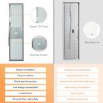 12-Pack 1x4 Dimmable LED Flat Panel Lights