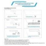 FlipToLed 8 Pack Dimmable 1x4 LED Panels