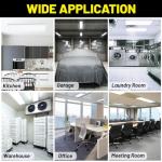 BeckTour 1x4 LED Flat Panel Light 2-Pack