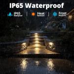 GKOLED 8-Pack Outdoor LED Hardscape Lights