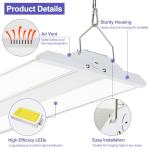 Bekada 2FT 150W LED High Bay Light Fixtures
