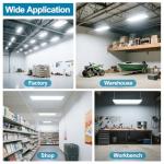 Xbuyee 2FT High Bay LED Lights 150W 19500 Lumens