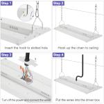 Bekada 2FT 150W LED High Bay Light Fixtures