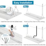 2 Pack 150W High Bay LED Shop Lights
