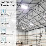 Lightdot 2FT LED High Bay Shop Lights 200W