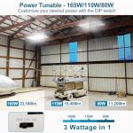 Xbuyee 2-Pack Dimmable LED High Bay Lights