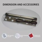 UL Listed 12" LED Hardscape Wall Light