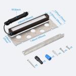 LEONLITE 7 Inch LED Low Voltage Landscape Lights