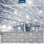 Amico 150W UFO LED High Bay Lights - 6 Pack