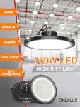 ONLYLUX 150W High Bay LED Shop Light - 10 Pack