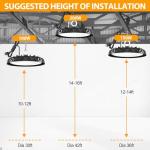 2Pack 150W UFO LED High Bay Lights