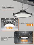 ONLYLUX 150W High Bay LED Shop Light - 10 Pack